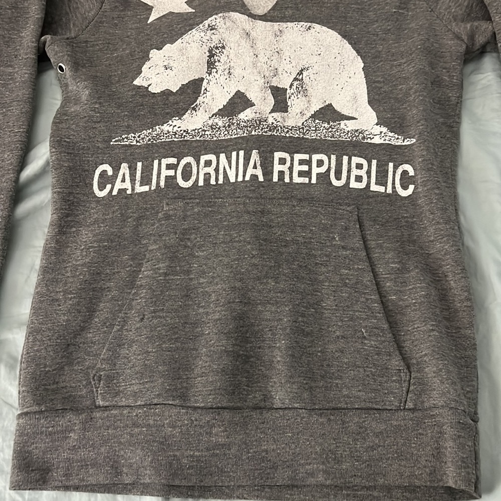 NWOT Rebel Yell California Republic Hoodie VINTAGE - Picture 4 of 9